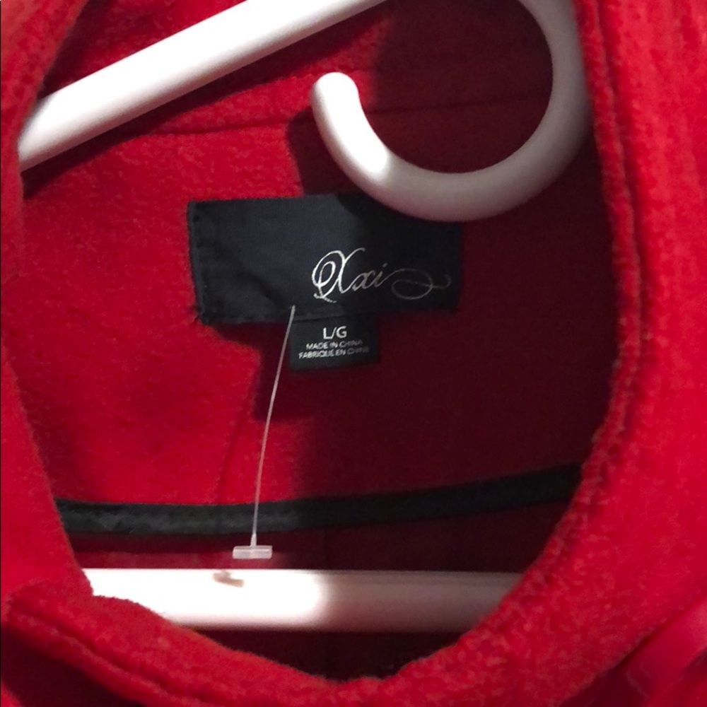 ✨Price Drop! ✨ Red Pea coat - Picture 2 of 5